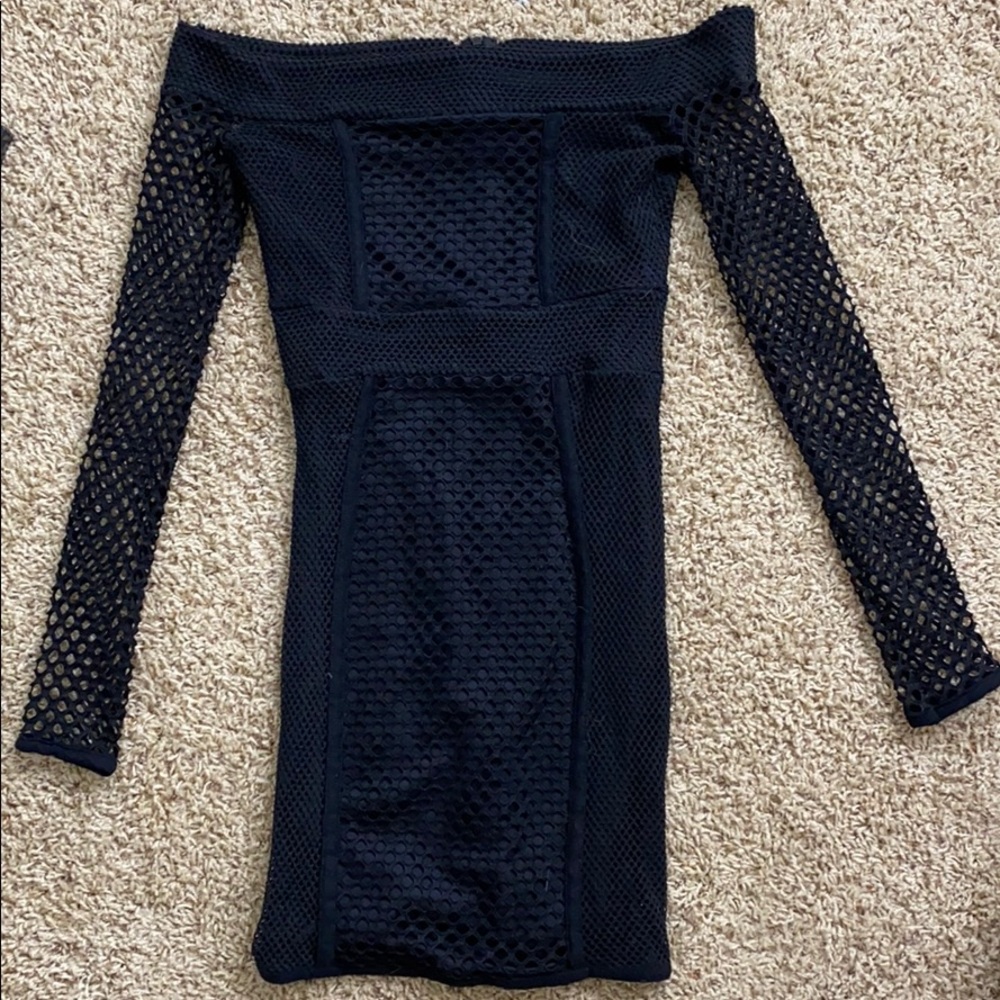 Fishnet Bodycon Dress